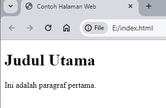 pengenalan dasar html
